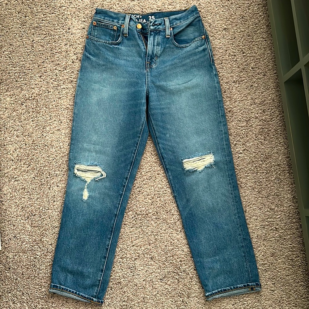 J-Crew - Slouchy Boyfriend Jeans